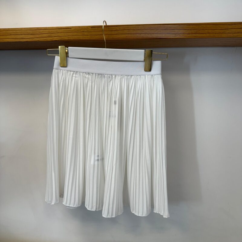 Lastikli Piliseli İçlik - Beyaz