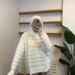 Saçak Detaylı Triko Kazak